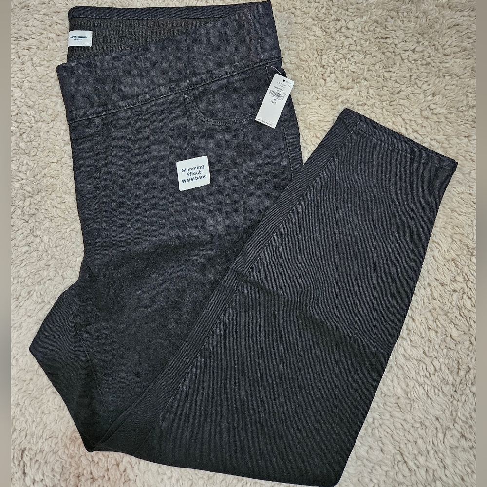 NWT Old Navy Super Skinny Midrise Black Jeggings, 20